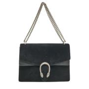 Pre-owned Leather gucci-bags Gucci Vintage , Black , Dames