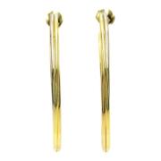 Pre-owned Yellow Gold earrings Cartier Vintage , Yellow , Dames