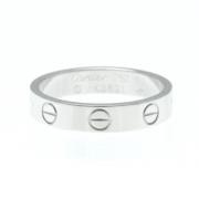 Pre-owned White Gold rings Cartier Vintage , Gray , Unisex