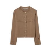 Allie Cardigan Busnel , Brown , Dames