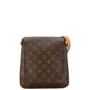 Pre-owned Leather louis-vuitton-bags Louis Vuitton Vintage , Brown , D...