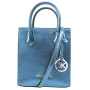 Pre-owned Leather handbags Michael Kors Pre-owned , Blue , Dames