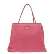 Pre-owned Fabric totes Prada Vintage , Pink , Dames