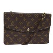 Pre-owned Canvas louis-vuitton-bags Louis Vuitton Vintage , Brown , Da...