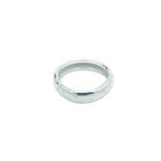 Pre-owned White Gold rings Hermès Vintage , Gray , Dames