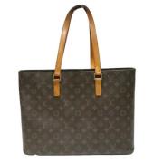 Pre-owned Canvas louis-vuitton-bags Louis Vuitton Vintage , Brown , Da...