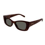 Stijlvolle Leren Schoudertas Saint Laurent , Brown , Unisex