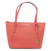 Pre-owned Leather handbags Michael Kors Pre-owned , Pink , Dames