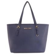 Pre-owned Leather shoulder-bags Michael Kors Pre-owned , Blue , Dames