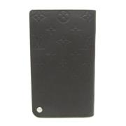 Pre-owned Fabric wallets Louis Vuitton Vintage , Black , Dames