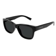 Elegante Leren Schoudertas Saint Laurent , Black , Unisex