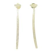 Pre-owned White Gold earrings Tiffany & Co. Pre-owned , Yellow , Dames