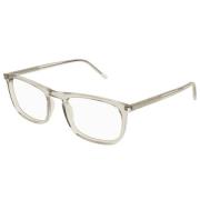 Elegante Leren Schoudertas Saint Laurent , Gray , Unisex