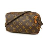 Pre-owned Fabric louis-vuitton-bags Louis Vuitton Vintage , Brown , Da...