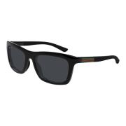 Zwart/Grijs Zonnebril Gucci , Black , Heren