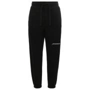 Katoenen sweatpants met trekkoord Hinnominate , Black , Heren