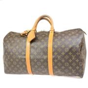 Pre-owned Canvas travel-bags Louis Vuitton Vintage , Brown , Dames