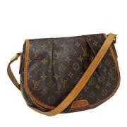 Pre-owned Canvas louis-vuitton-bags Louis Vuitton Vintage , Brown , Da...