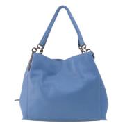 Pre-owned Leather shoulder-bags Coach Pre-owned , Blue , Dames