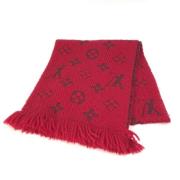 Pre-owned Wool scarves Louis Vuitton Vintage , Red , Dames