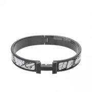 Pre-owned Metal bracelets Hermès Vintage , Black , Dames