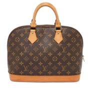 Pre-owned Canvas louis-vuitton-bags Louis Vuitton Vintage , Brown , Da...