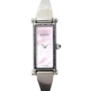 Pre-owned Metal watches Gucci Vintage , Pink , Dames