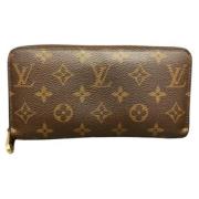 Pre-owned Fabric wallets Louis Vuitton Vintage , Brown , Dames