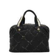 Pre-owned Fabric totes Chanel Vintage , Black , Dames