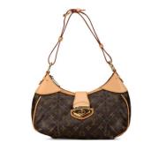 Pre-owned Fabric louis-vuitton-bags Louis Vuitton Vintage , Brown , Da...