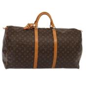 Pre-owned Canvas travel-bags Louis Vuitton Vintage , Brown , Dames