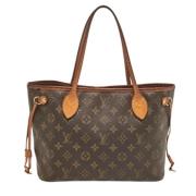 Pre-owned Canvas louis-vuitton-bags Louis Vuitton Vintage , Brown , Da...