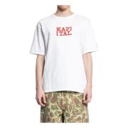 Jersey Rookie Crew T met print Kapital , White , Heren