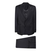 Elegant Suit Lardini , Blue , Heren