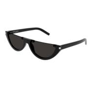 Stijlvolle Leren Schoudertas Saint Laurent , Black , Unisex