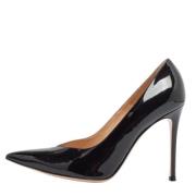 Pre-owned Leather heels Gianvito Rossi Pre-owned , Black , Dames