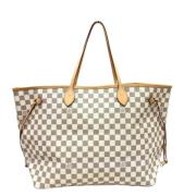 Pre-owned Fabric louis-vuitton-bags Louis Vuitton Vintage , Beige , Da...