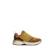 Hoge-zool Sportieve Dash Sneakers Dsquared2 , Brown , Heren