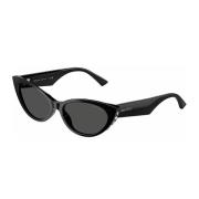 Cat-Eye zonnebril met donkergrijze lenzen Jimmy Choo , Black , Dames