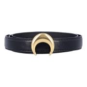 Maan Riem Zwart Accessoires Marine Serre , Black , Dames