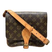 Pre-owned Fabric louis-vuitton-bags Louis Vuitton Vintage , Brown , Da...