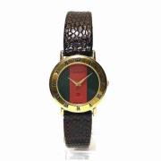 Pre-owned Metal watches Gucci Vintage , Red , Dames