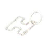 Pre-owned Metal key-holders Hermès Vintage , Gray , Dames