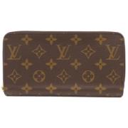 Pre-owned Canvas wallets Louis Vuitton Vintage , Brown , Dames