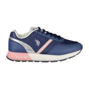 Blauwe Sportieve Damesschoenen Beste Prijs U.s. Polo Assn. , Blue , Da...