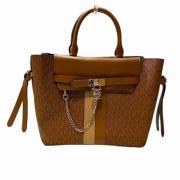 Pre-owned Leather handbags Michael Kors Pre-owned , Brown , Dames