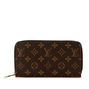 Pre-owned Plastic wallets Louis Vuitton Vintage , Brown , Dames