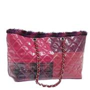 Pre-owned Vinyl totes Chanel Vintage , Multicolor , Dames