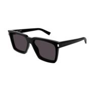 Stijlvolle Leren Schoudertas Saint Laurent , Black , Unisex