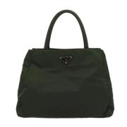 Pre-owned Fabric prada-bags Prada Vintage , Green , Dames